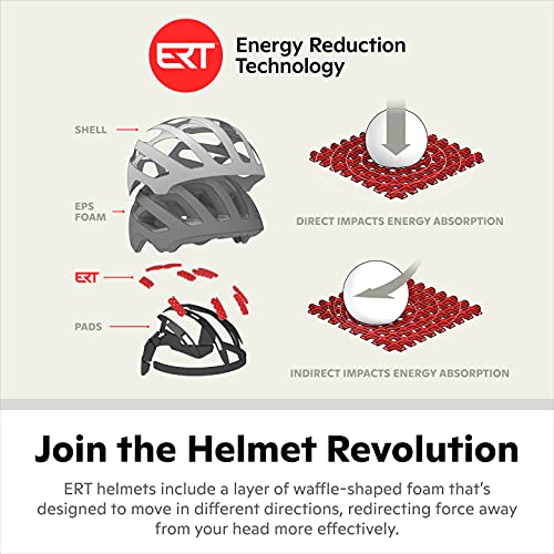 Schwinn Sequel ERT Bike Helmet for Adult Men Women Ages 14 and Up, Can Fit Head Circumference 58-61 cm, 12 Vents, Removeable Padding, Adjustable Fit, Large Black