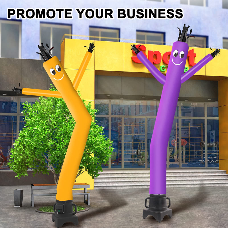 MOUNTO 8FT Fly Puppet Dancer with 1/3hp Blower Complete Set (Purple)
