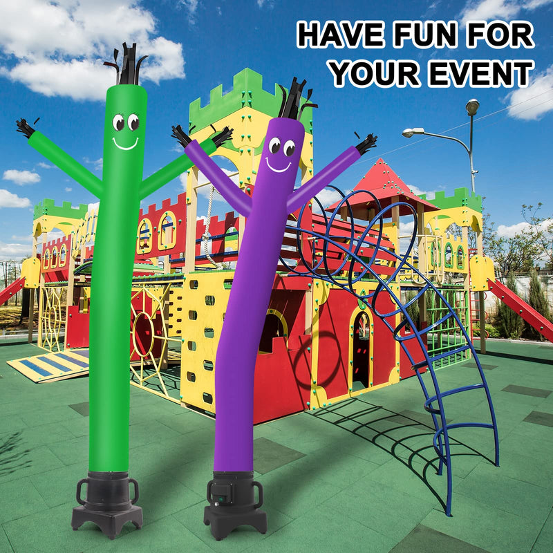 MOUNTO 8FT Fly Puppet Dancer with 1/3hp Blower Complete Set (Purple)