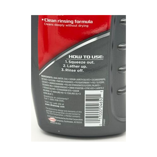 Dial for Men Magnetic, Attraction Enhancing-Phermone Infused Body Wash 21 fl oz (621 ml)
