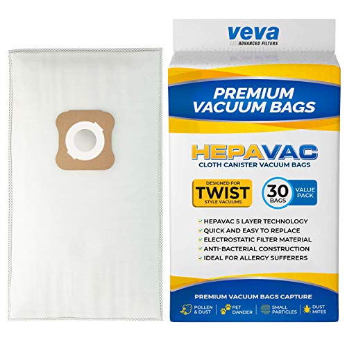 VEVA 30 Pack Style G Paper Vacuum Bags for Kirby G3 G4 G5 G6 Ultimate G