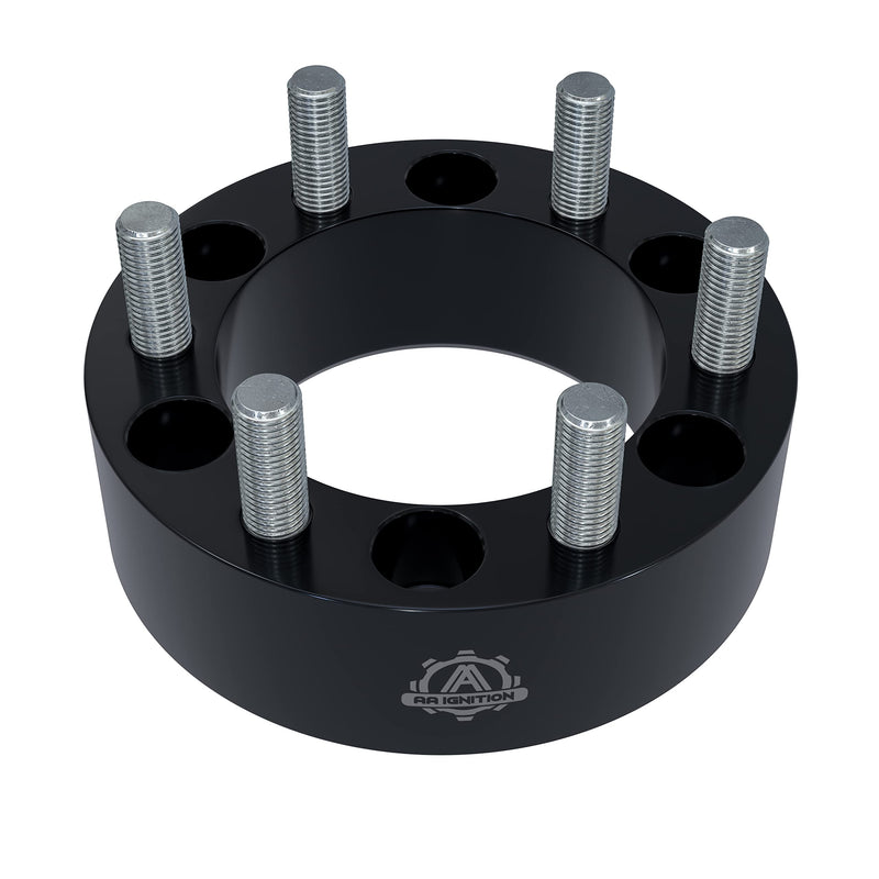 6x5.5 Wheel Spacers 2 Inch, Set of 4-6 Lug 50mm Wheel Centric Adapter - Fits Chevy, GMC & Cadillac - 1999-2022 Silverado, Sierra, Avalanche, Tahoe & Suburban - 6x139.7mm Bolt Pattern, M14x1.5 Studs