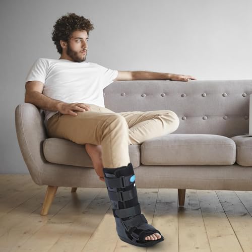 Centec Air Walker Boot - Medical Grade Immobilization for Strains, Sprains & Stable Fractures | Breathable Material (Low Top, High Top) (LOW TOP/XS)