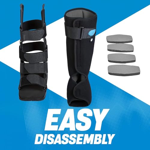 Centec Air Walker Boot - Medical Grade Immobilization for Strains, Sprains & Stable Fractures | Breathable Material (Low Top, High Top) (LOW TOP/XS)