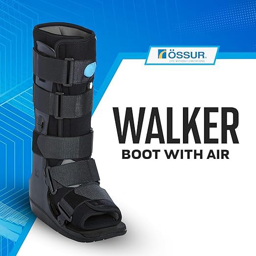 Centec Air Walker Boot - Medical Grade Immobilization for Strains, Sprains & Stable Fractures | Breathable Material (Low Top, High Top) (LOW TOP/XS)