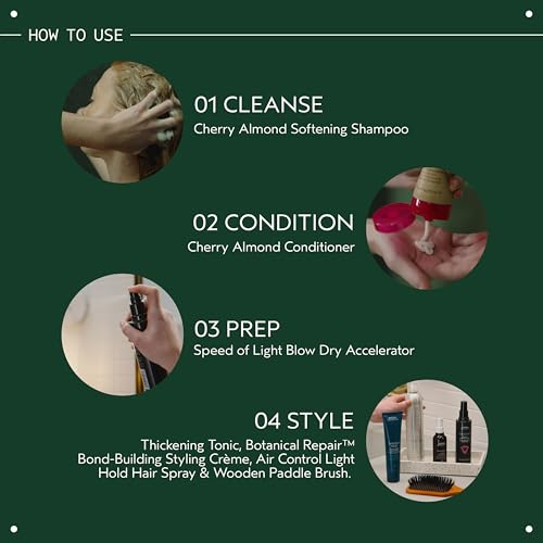 Aveda Thickening Tonic | Instantly Thickens Hair | Spray for Thin and Fine Hair | with Wheat, Corn, and Certified Organic Amla | 96% Naturally Derived*, 3.4 Fl Oz