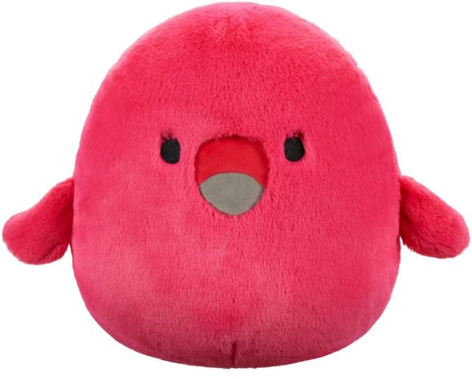 Squishmallows FuzzAMallow Official 12 inch Cookie The Pink Flamingo - Child's Ultra Soft Plush Toy