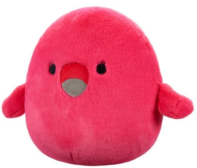 Squishmallows FuzzAMallow Official 12 inch Cookie The Pink Flamingo - Child's Ultra Soft Plush Toy