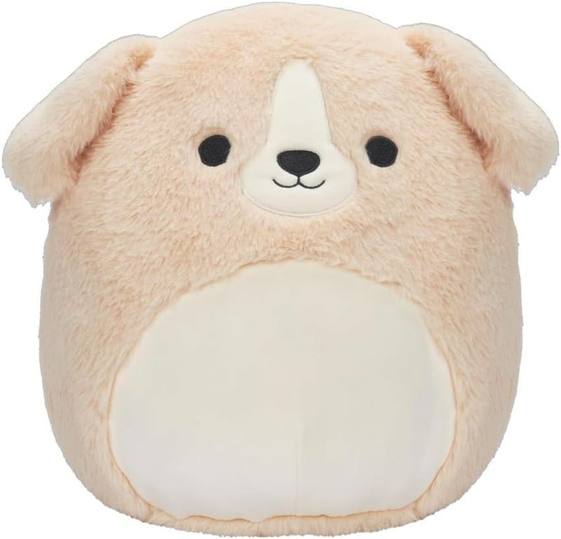 Squishmallows Rare Fuzz-a-Mallows 12 Inch Stevon The Golden Retriever Dog Puppy Plush - Add Stevon to Your Squad, Ultrasoft Stuffed Animal Large Plush Toy