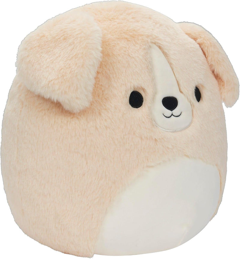 Squishmallows Rare Fuzz-a-Mallows 12 Inch Stevon The Golden Retriever Dog Puppy Plush - Add Stevon to Your Squad, Ultrasoft Stuffed Animal Large Plush Toy