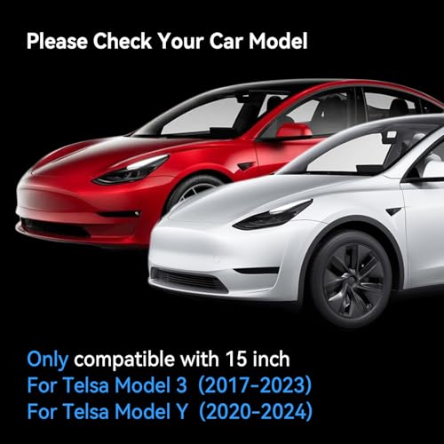 SUMK Tempered Glass Screen Protector for Tesla Model Y/3