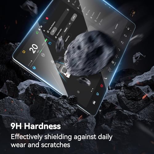 SUMK Tempered Glass Screen Protector for Tesla Model Y/3