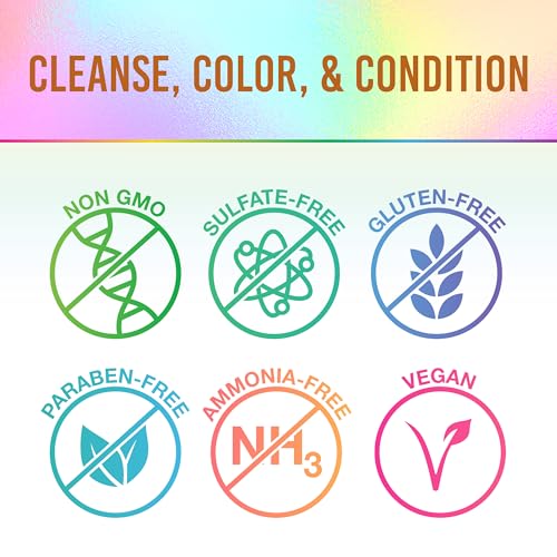Punky Colour 3-in-1 Color Depositing Hair Cleanser & Conditioner, 8.5 fl oz. (Walnutacular)