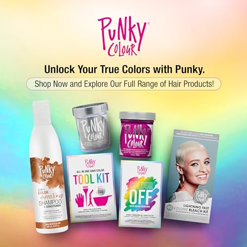 Punky Colour 3-in-1 Color Depositing Hair Cleanser & Conditioner, 8.5 fl oz. (Walnutacular)