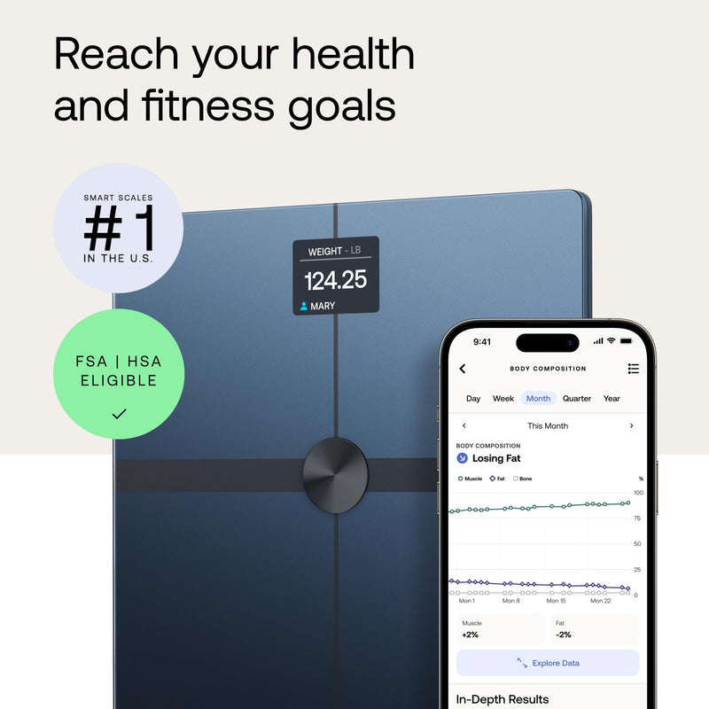 Withings Body+ Smart Wi-Fi Body Composition Scale