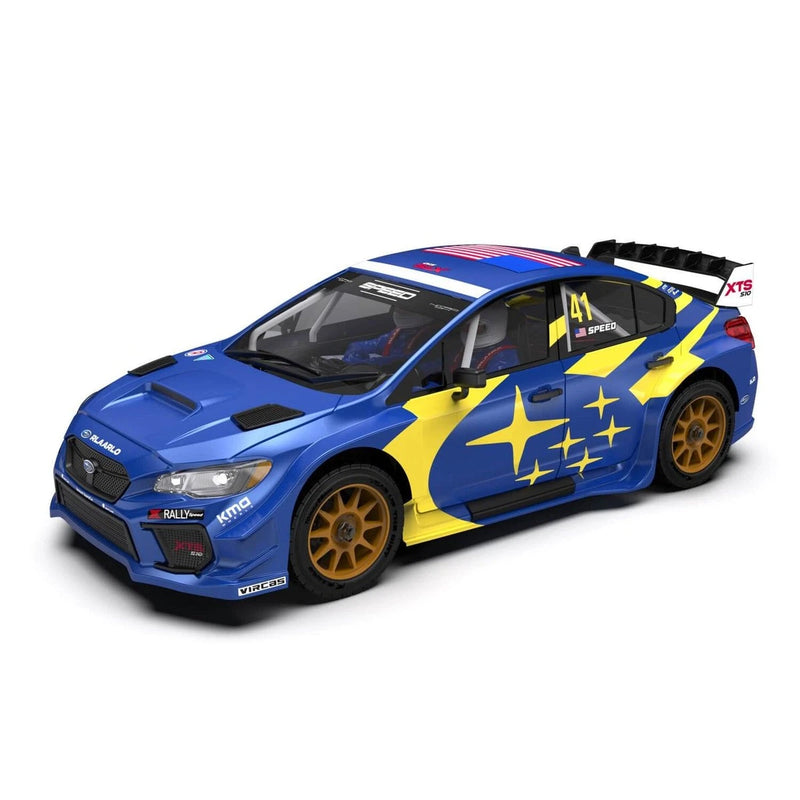 Rlaarlo XTS-S10 1/10 4WD Brushless RC Rally Car (Blue RTR, 7075 Alloy)