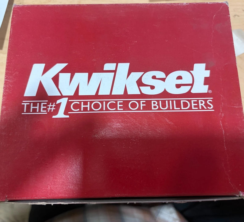Kwikset 200LL Lido Passage Leverset | Left Handed | Polished Brass 92001-188