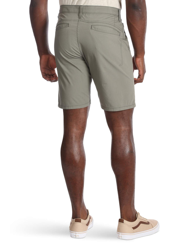 Wrangler Authentics Men’s Big & Tall Performance Comfort Flex Flat Front Short, army green 46