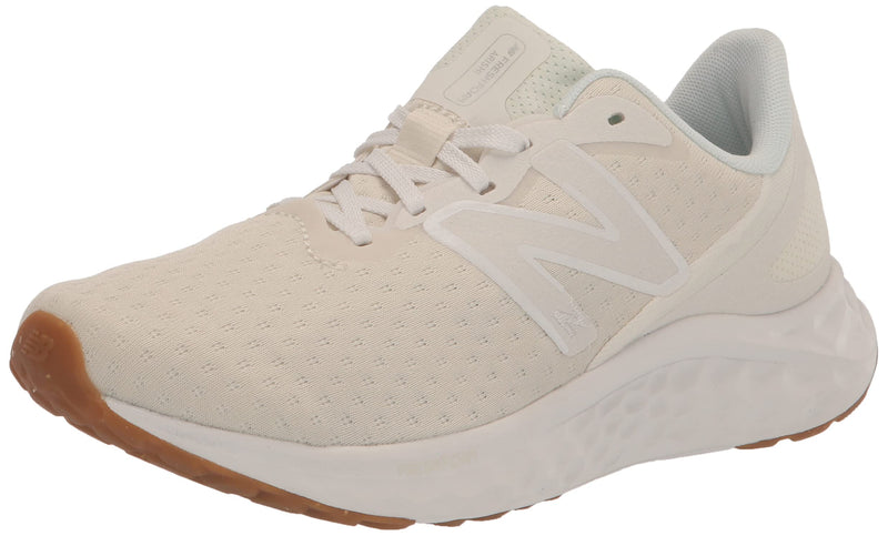 New Balance Women's Fresh Foam Arishi V4 Running Shoe, Raw Sugar/Gum, 9 Wide