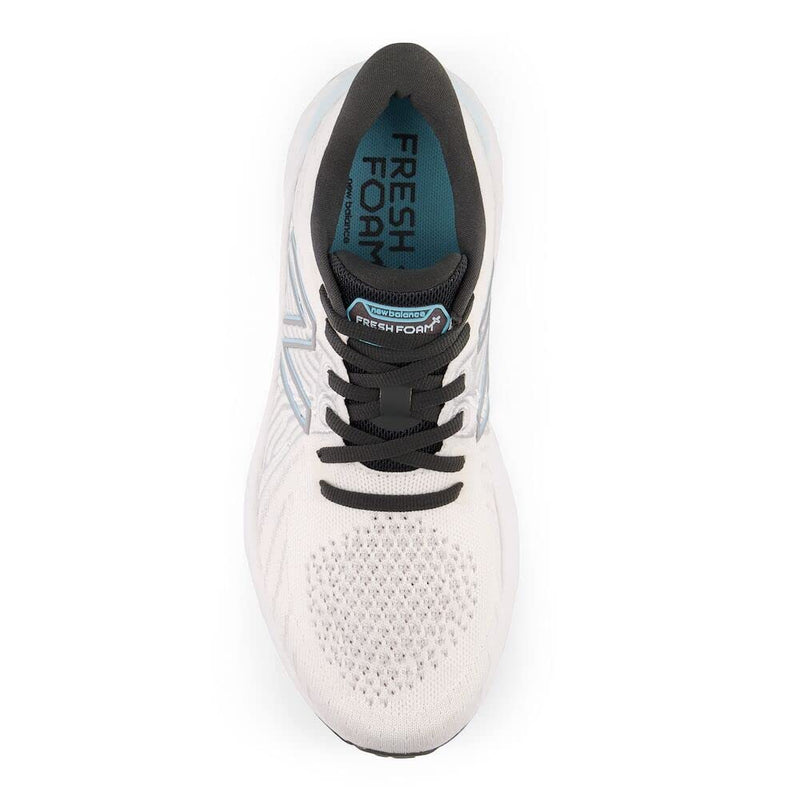 New Balance Women's Fresh Foam X Vongo V5 Running Shoe, White/Bleach Blue/Silver Metalic, 6 Wide