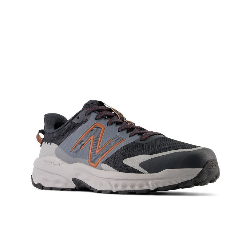 New Balance Men's Fresh Foam 510 V6 Trail Running Shoe, Phantom/Team Away Grey/Classic Orange, 9