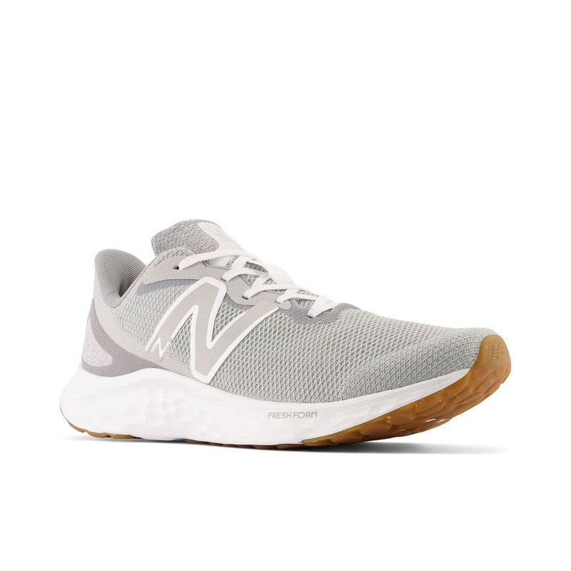 New Balance Men's Fresh Foam Arishi V4 Running Shoe, Grey/Gum, 7