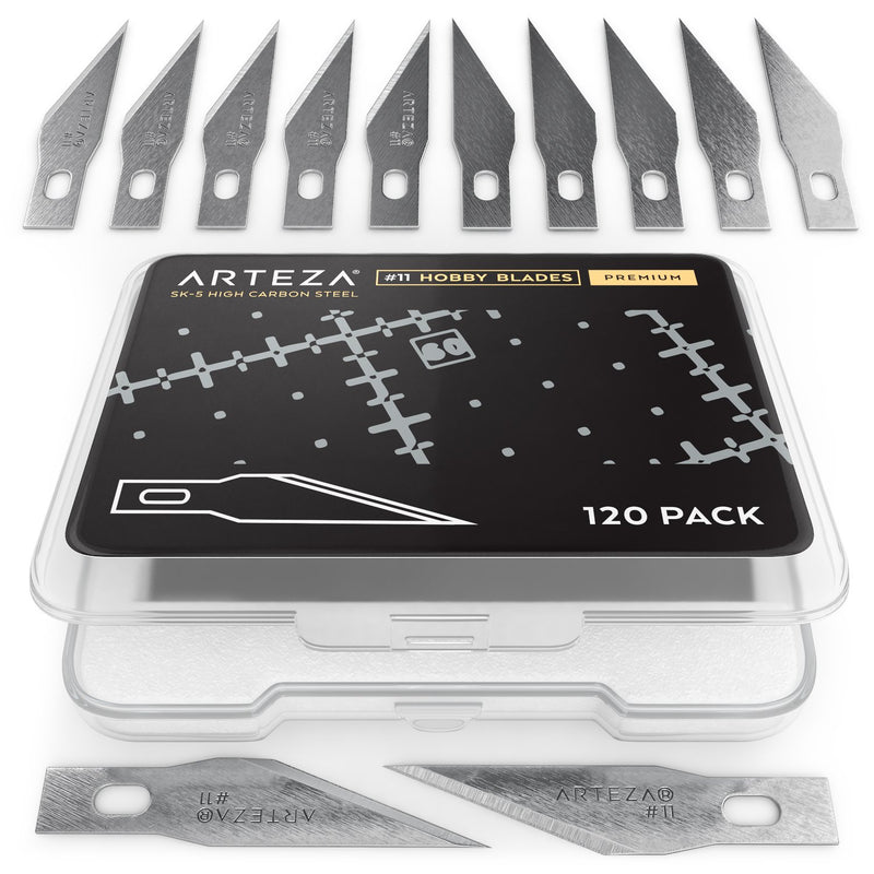 Arteza #11 Hobby Blades - Pack of 120