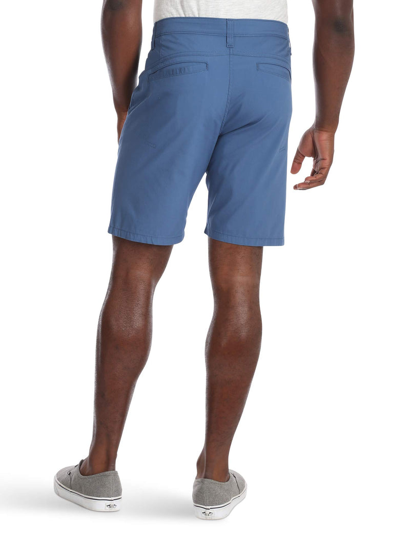 Wrangler Authentics Men's Performance Comfort Flex Flat Front Short, Galaxy Blue, 32