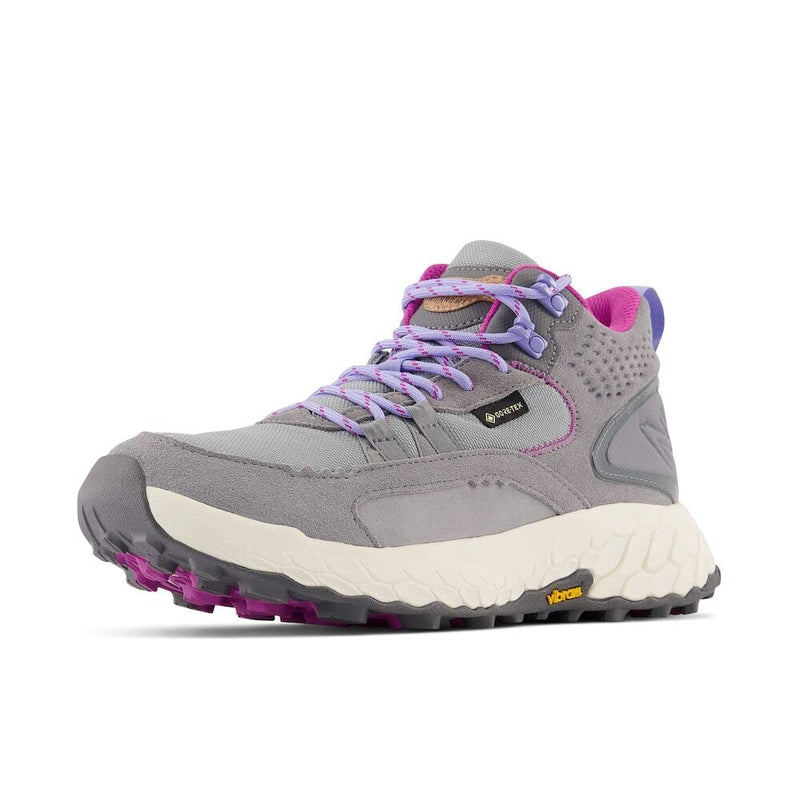 New Balance Women's Fresh Foam X Hierro V1 Mid-Cut Trail Running Shoe, Steel/Castlerock/Magenta, 10.5 Wide