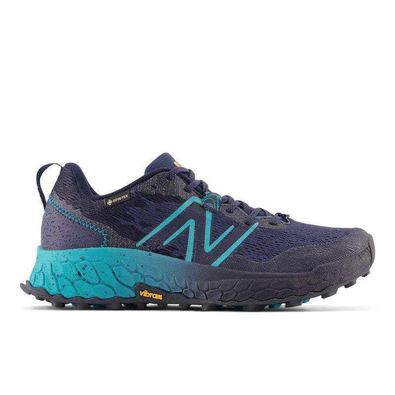 New Balance Women's Fresh Foam X Hierro V7 Trail Running Shoe, Eclipse/Natural Indigo/Electric Teal, 11