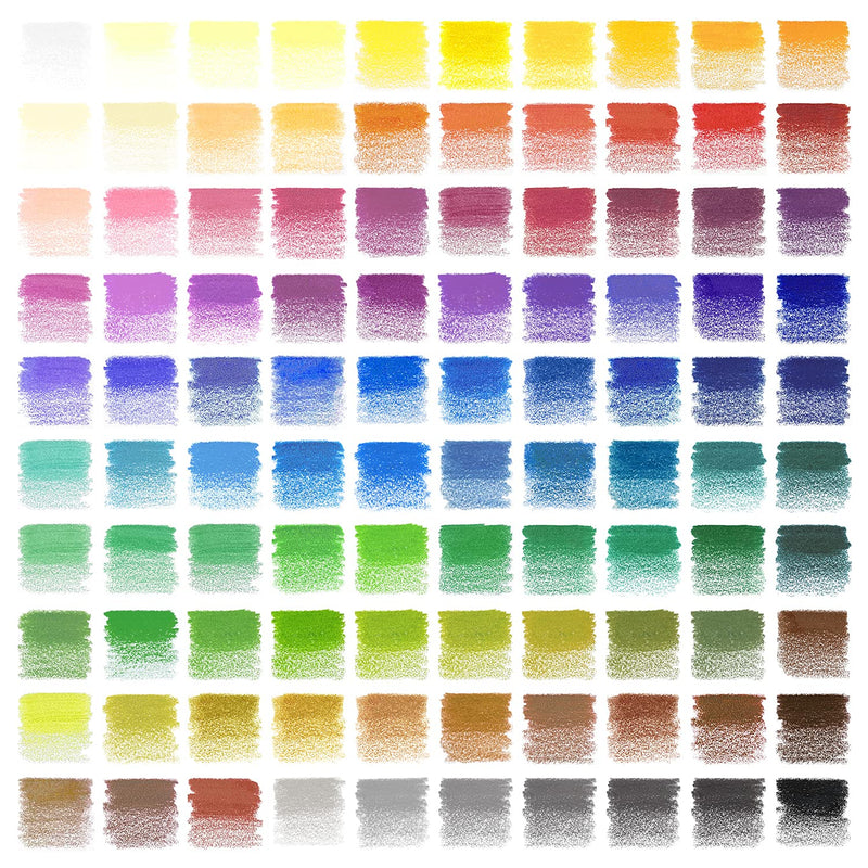 Arteza Kids Colored Pencils, Double Sided- Set of 50