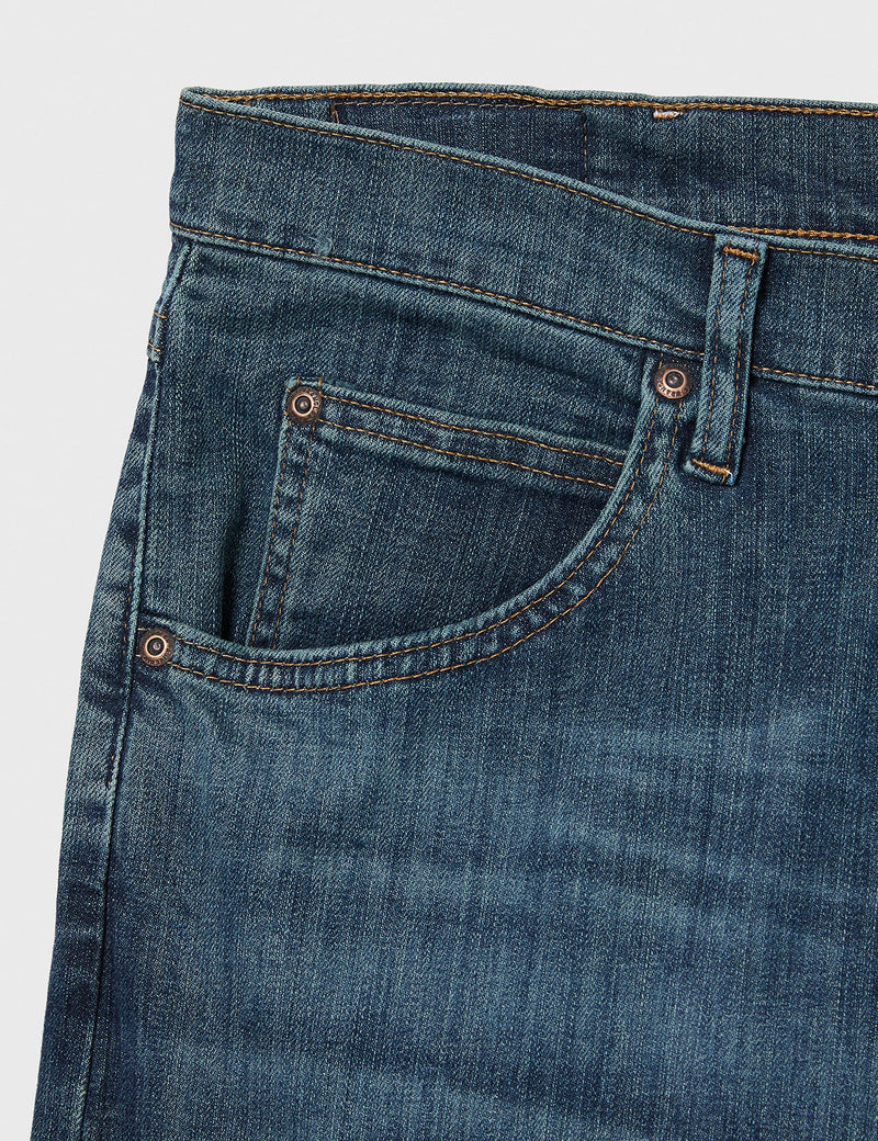 Wrangler Authentics Men's Classic 5-Pocket Regular Fit Jean, Twilight Flex, 35W x 30L