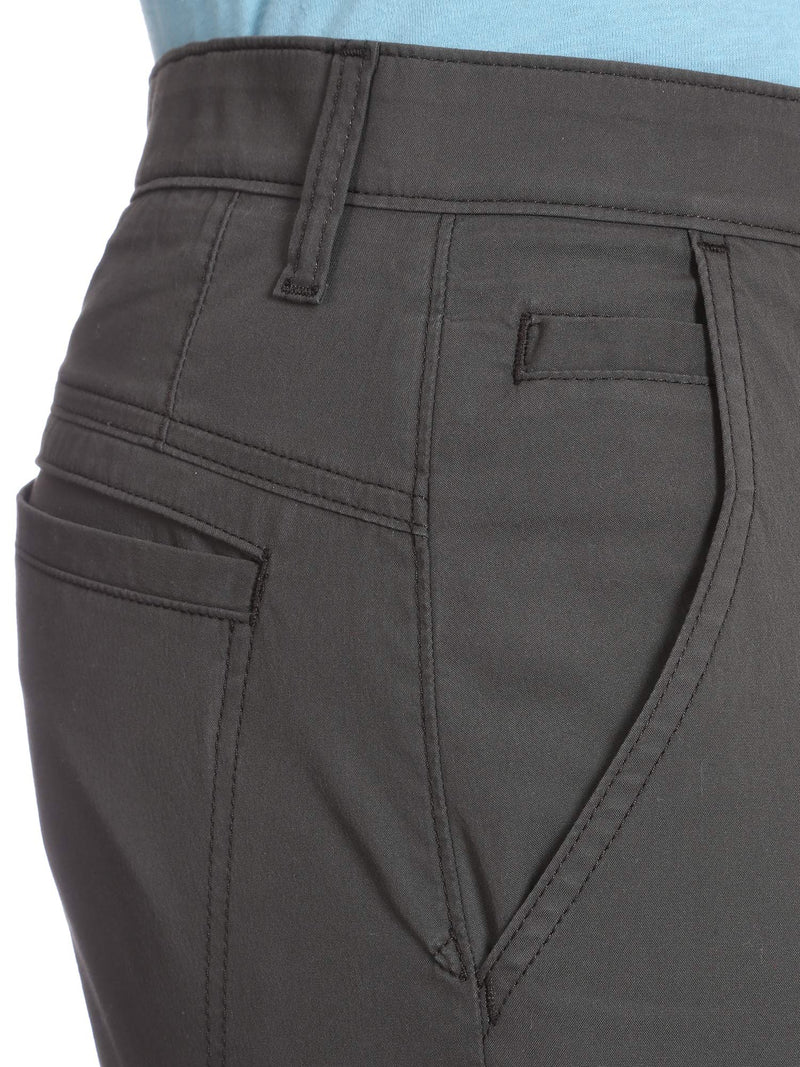 Wrangler Authentics Men's Performance Comfort Flex Flat Front Short, Anthracite, 42