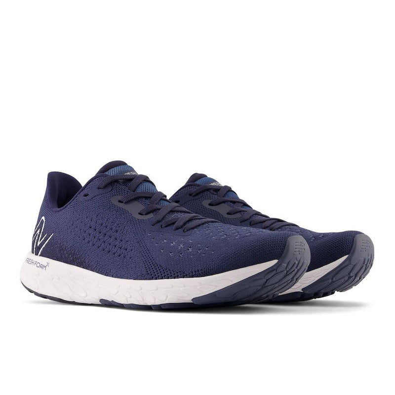 New Balance Men's Fresh Foam X Tempo V2 Running Shoe, Natural Indigo/Eclipse, 10