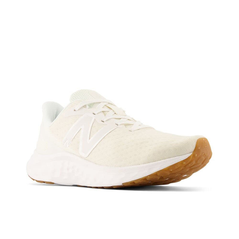New Balance Women's Fresh Foam Arishi V4 Running Shoe, Raw Sugar/Gum, 9 Wide
