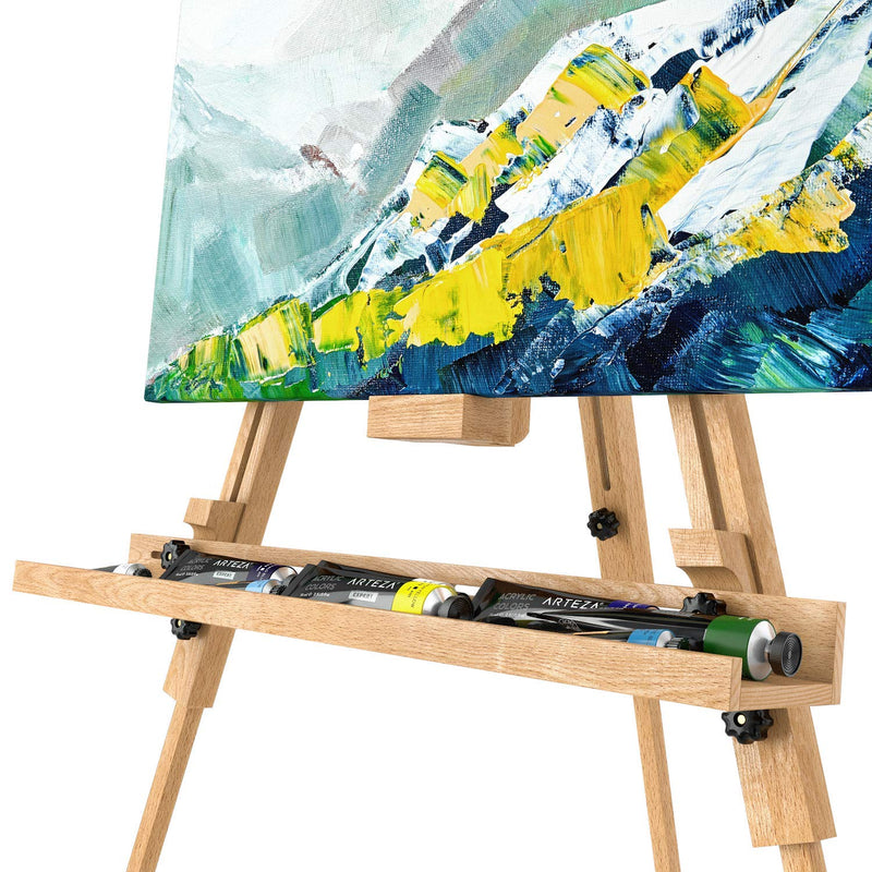 Arteza Large Wooden Tripod Easel, 78”