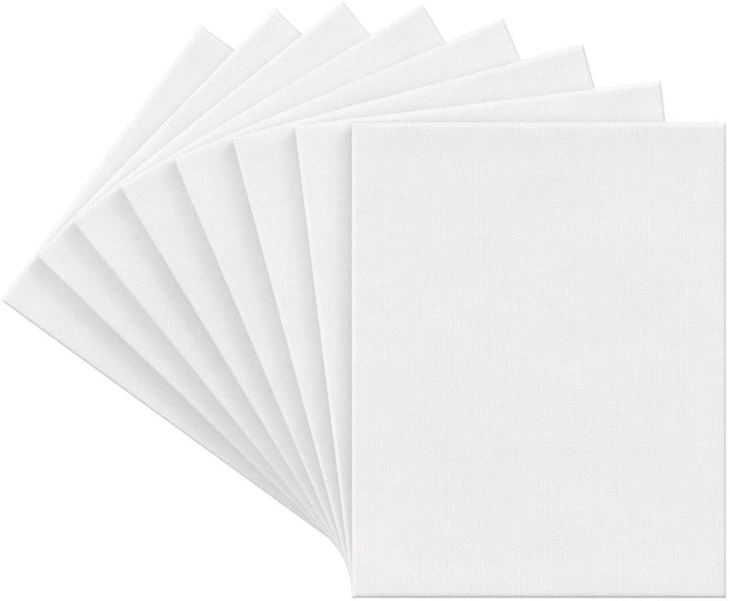 Arteza Classic Stretched Canvas, 11" x 14" - Pack of 8