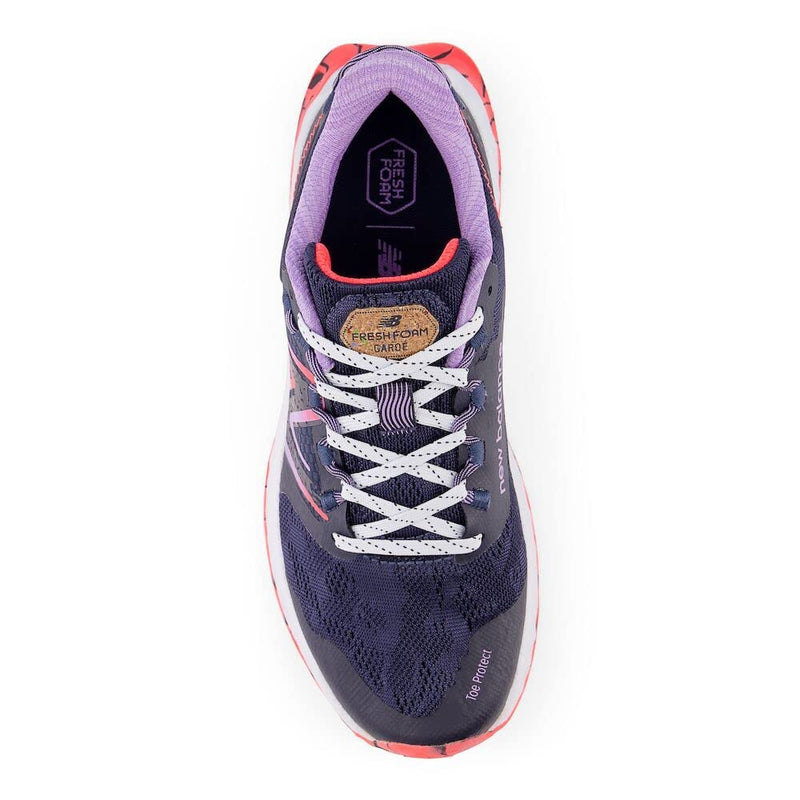New Balance Women's Fresh Foam Garoe V1 Trail Running Shoe, Natural Indigo/Electric Purple/Electric Red, 12