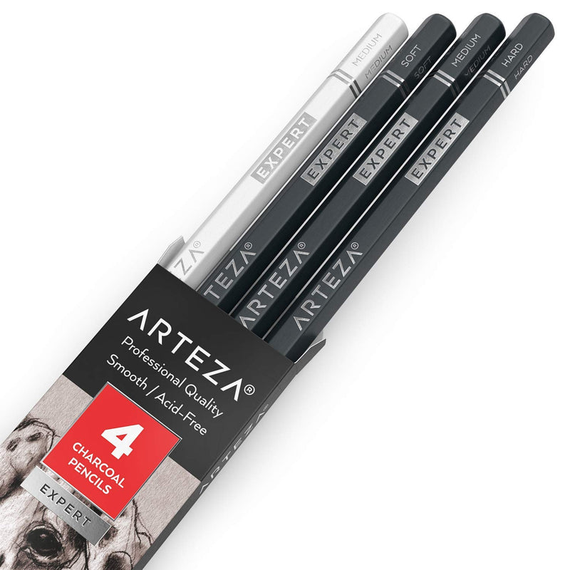 Arteza Charcoal Pencil Set