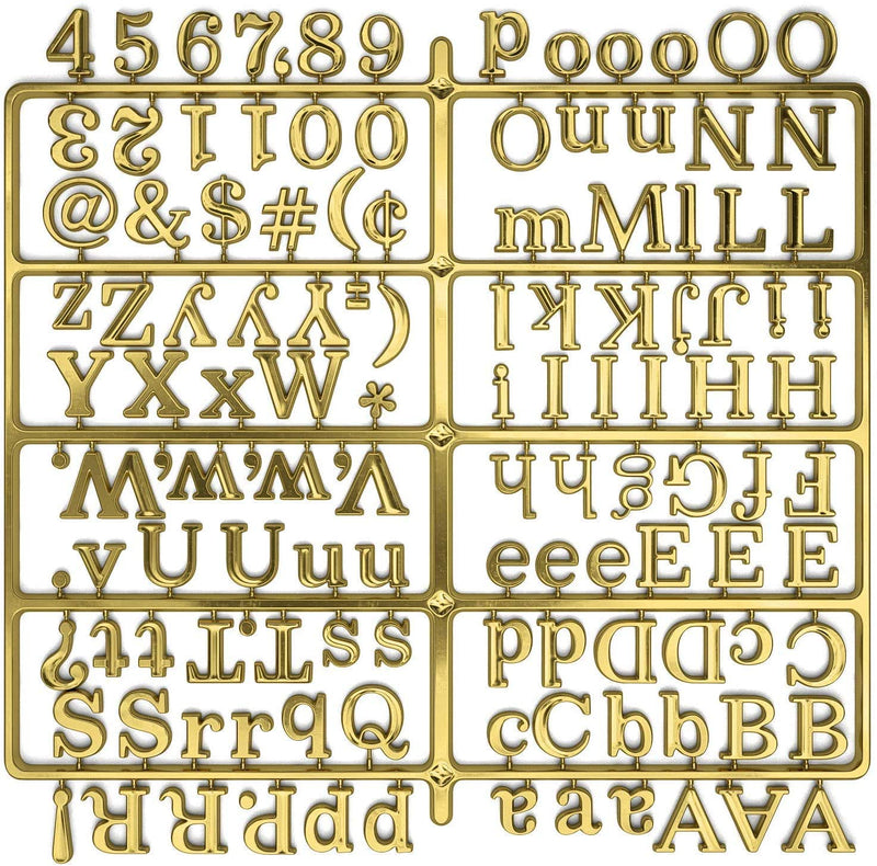 Arteza Felt Letter Board Letters, Set of 500