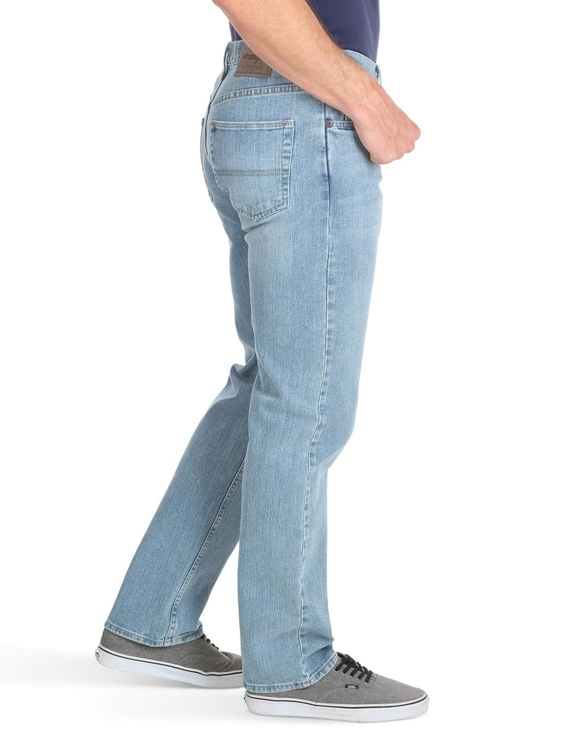 Wrangler Authentics Men's Classic 5-Pocket Regular Fit Jean, Stonewash Flex, 29W x 30L