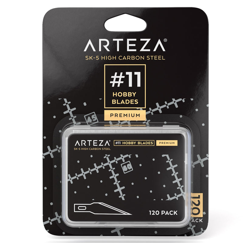 Arteza #11 Hobby Blades - Pack of 120