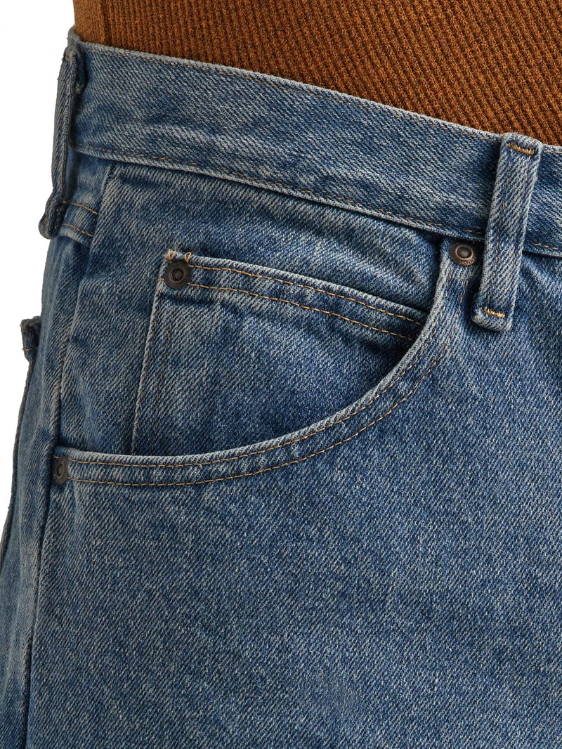 Wrangler Authentics Men's Classic 5-Pocket Relaxed Fit Cotton Jean, Stonewash, 38W X 28L