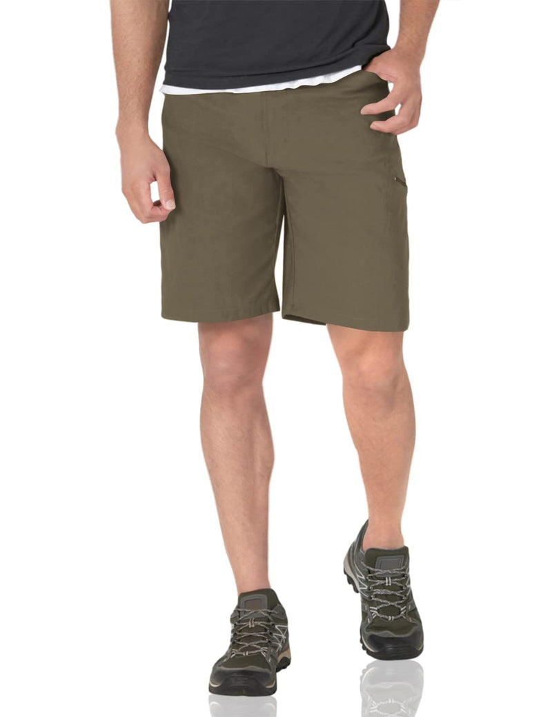 Wrangler Authentics Men's Performance Comfort Flex Cargo Short, Morel, 40