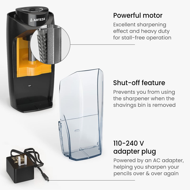 Arteza Premium Automatic Pencil Sharpener
