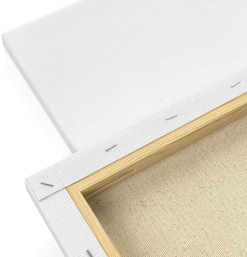 Arteza Classic Stretched Canvas, 11" x 14" - Pack of 8