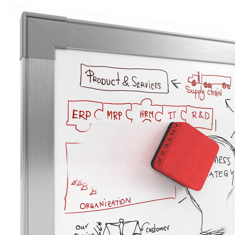 Arteza Magnetic Board Erasers - Set of 20