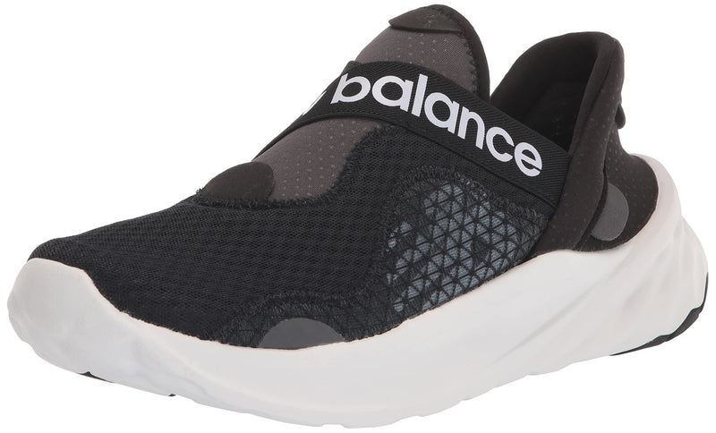 New Balance Women's Fresh Foam Roav RMX V1 Running Shoe, Black/White, 10.5 Wide