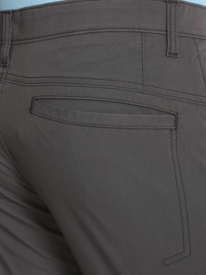 Wrangler Authentics Men's Performance Comfort Flex Flat Front Short, Anthracite, 36