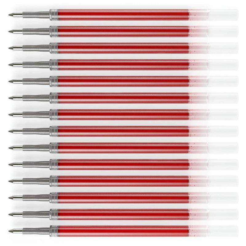 Arteza Gel Ink Pen Refills, Red - Pack of 36